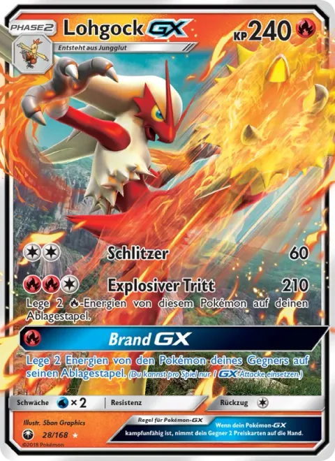 Blaziken GX [Slash | Explosive Kick | Blaze Out GX]