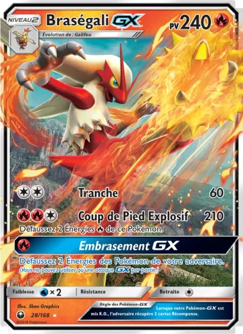 Blaziken GX [Slash | Explosive Kick | Blaze Out GX]