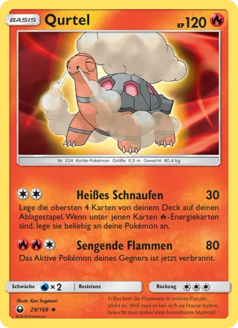 Torkoal [Flaming Honk | Searing Flame]