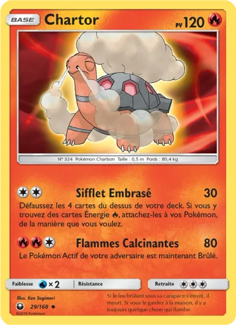 Torkoal [Flaming Honk | Searing Flame]