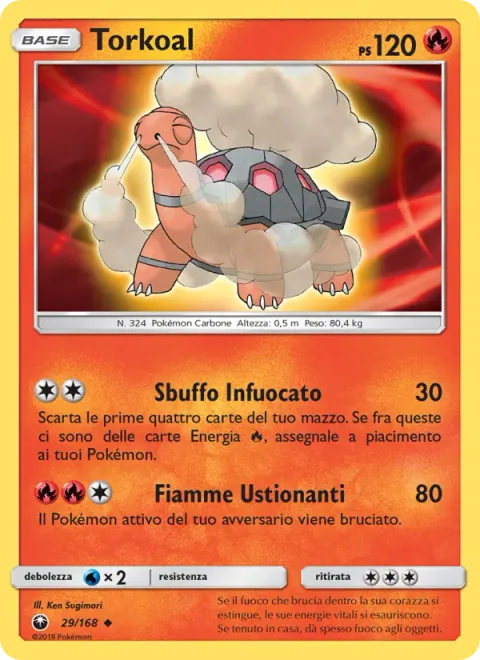 Torkoal [Flaming Honk | Searing Flame]