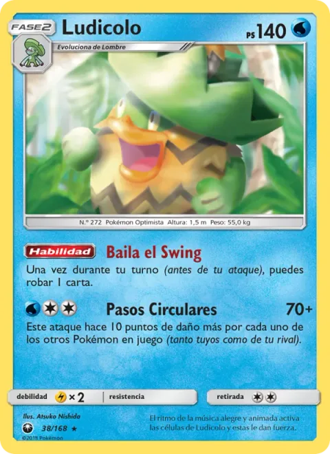 Ludicolo [Swing Dance | Circular Steps]