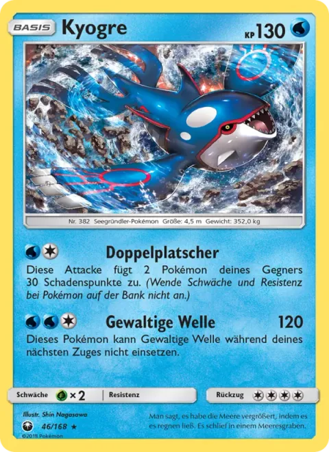 Kyogre [Dual Splash | Grand Wave]