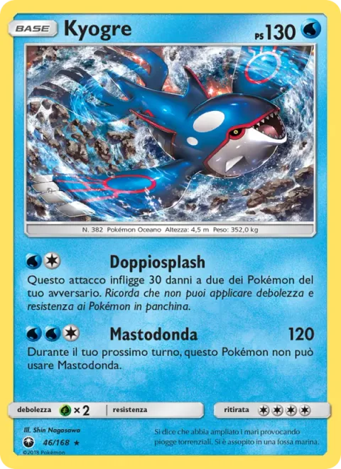 Kyogre [Dual Splash | Grand Wave]
