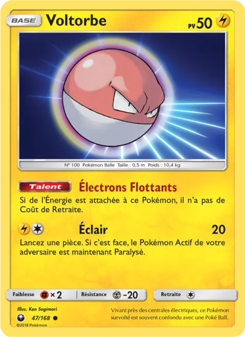 Voltorb [Floating Electrons | Thunder Shock]