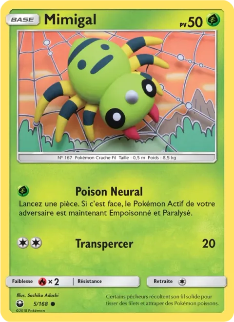 Spinarak [Stun Poison | Pierce]