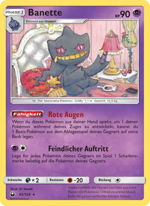 Banette [Red Eyes | Enemy Show]
