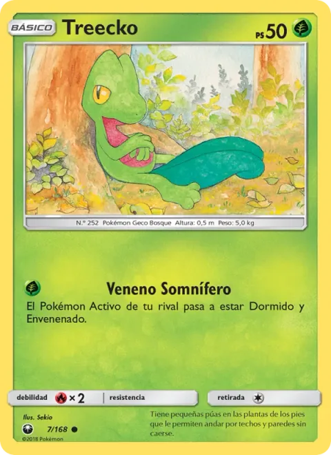 Treecko [Sleep Poison]