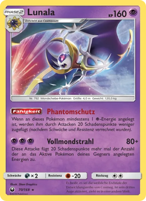 Lunala [Shadow Shield | Full Moon Ray]