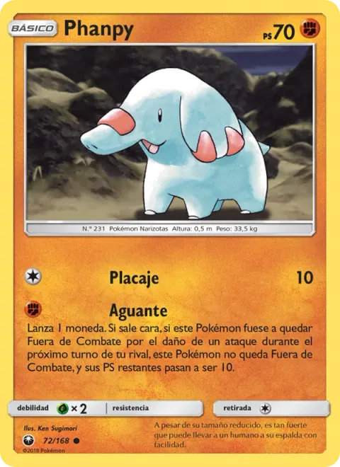 Phanpy [Tackle | Endure]