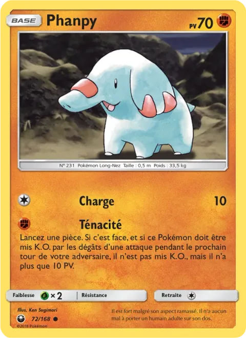 Phanpy [Tackle | Endure]