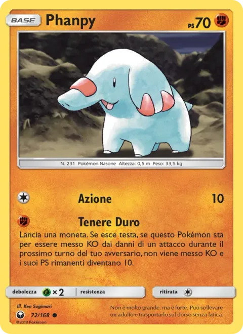 Phanpy [Tackle | Endure]