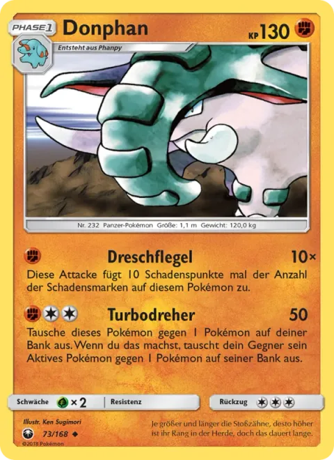 Donphan [Flail | Rapid Spin]