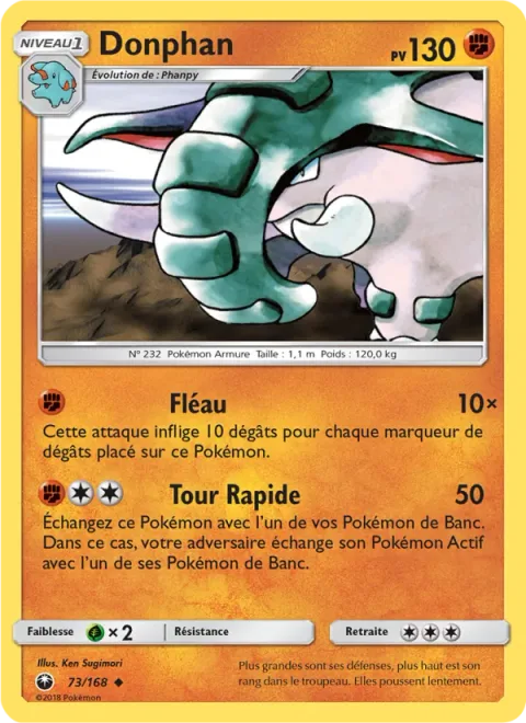 Donphan [Flail | Rapid Spin]