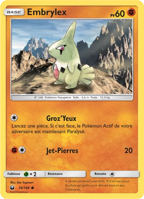 Larvitar [Leer | Rock Throw]