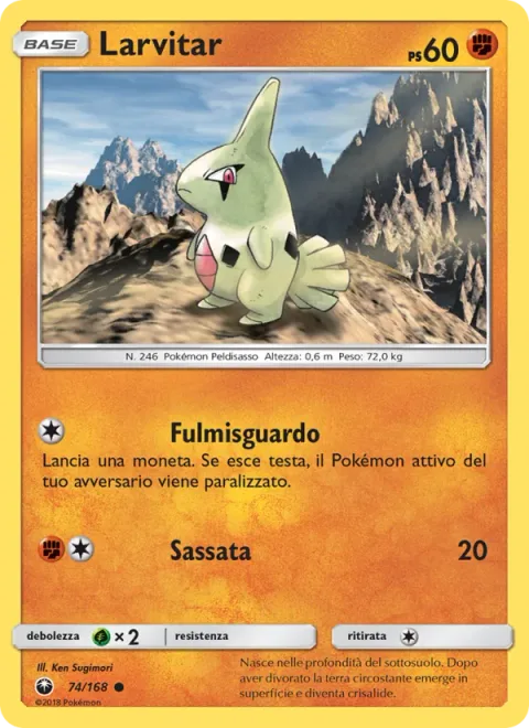 Larvitar [Leer | Rock Throw]