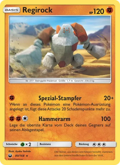 Regirock [Enhanced Stomp | Hammer Arm]