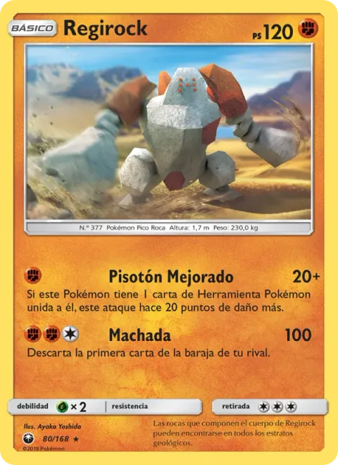 Regirock [Enhanced Stomp | Hammer Arm]