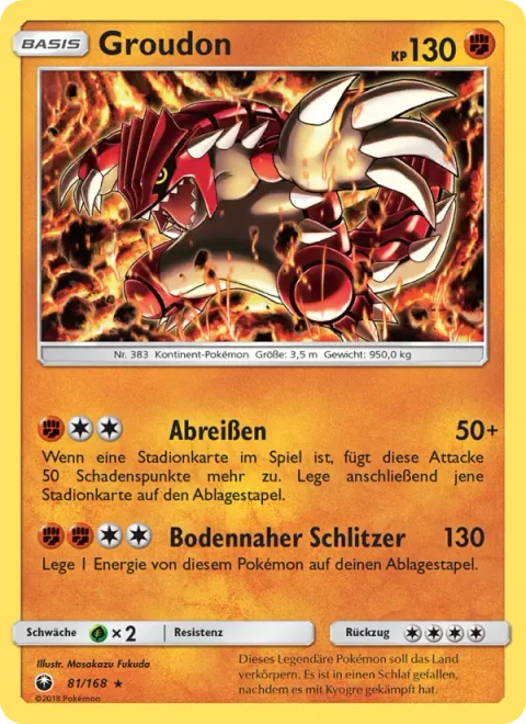 Groudon [Wreck | Ground Slash]