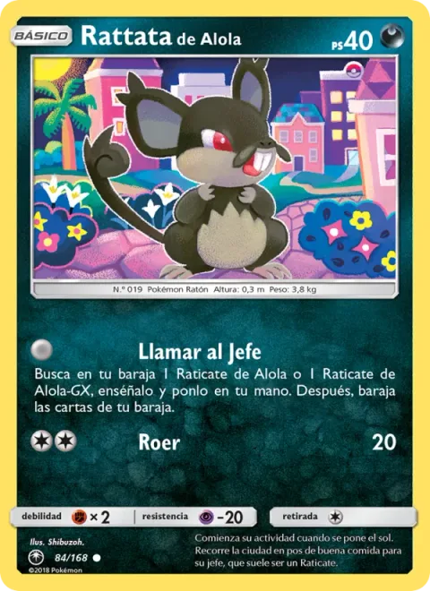 Alolan Rattata [Call for the Boss | Gnaw]