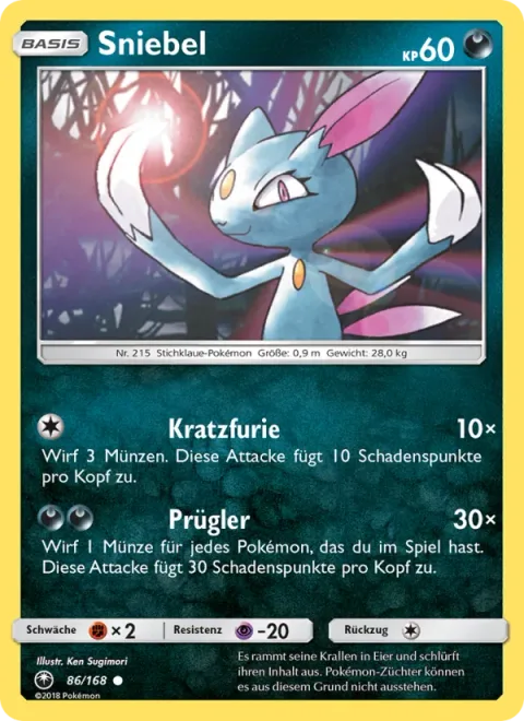 Sneasel [Fury Swipes | Beat Up]
