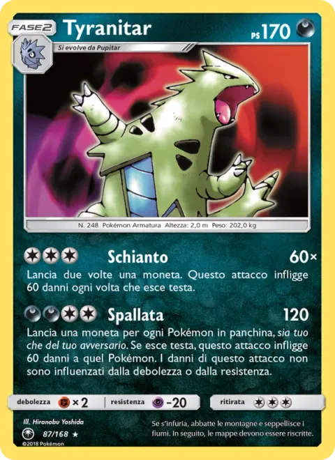 Tyranitar [Slam | Trample]