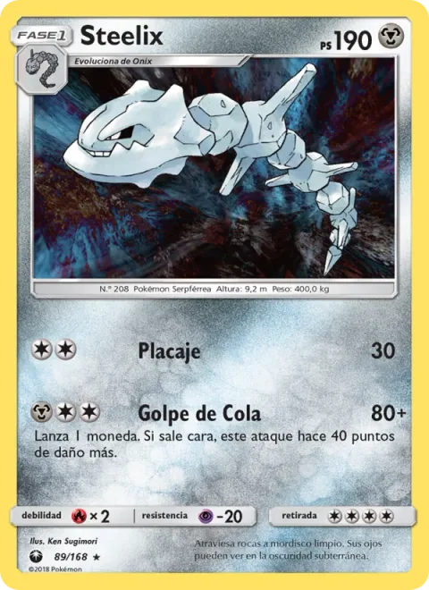 Steelix [Tackle | Tail Crush]
