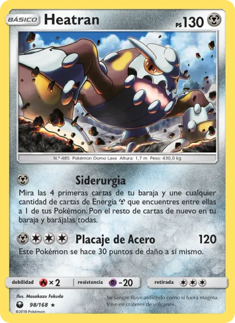 Heatran [Steelworks | Steel Tackle]