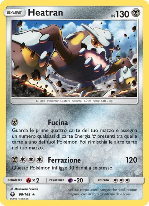 Heatran [Steelworks | Steel Tackle]
