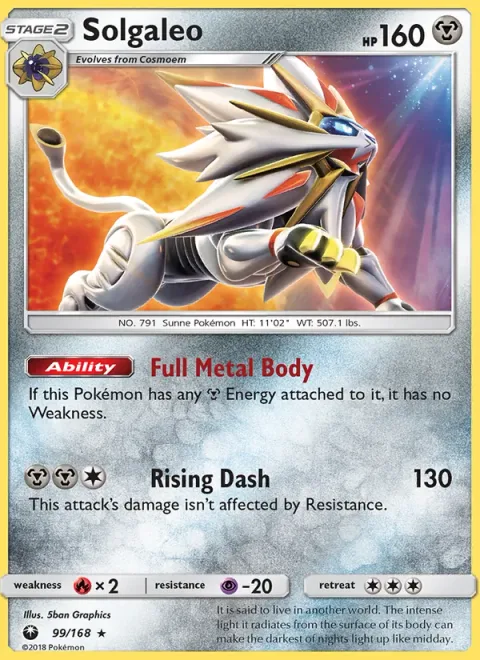 Solgaleo [Full Metal Body | Rising Dash]