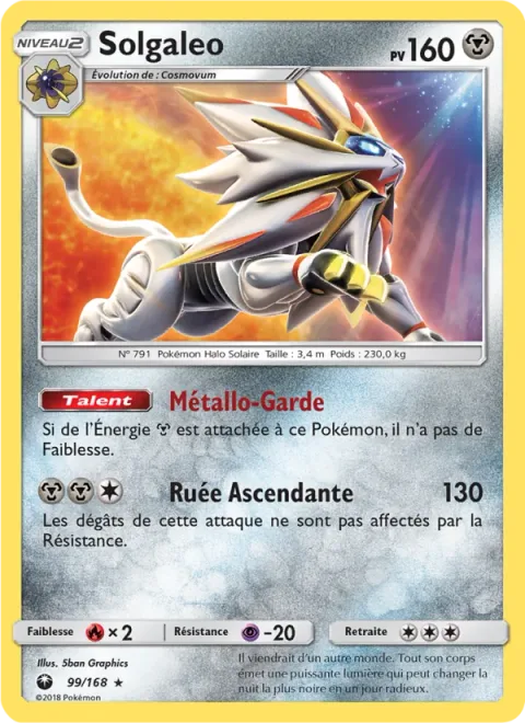 Solgaleo [Full Metal Body | Rising Dash]