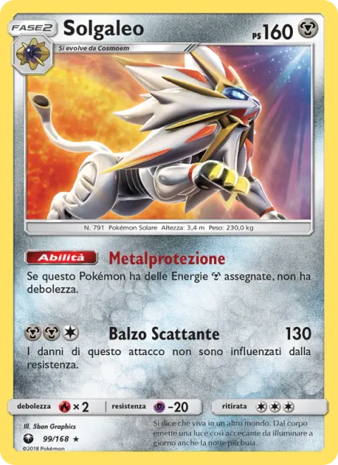 Solgaleo [Full Metal Body | Rising Dash]