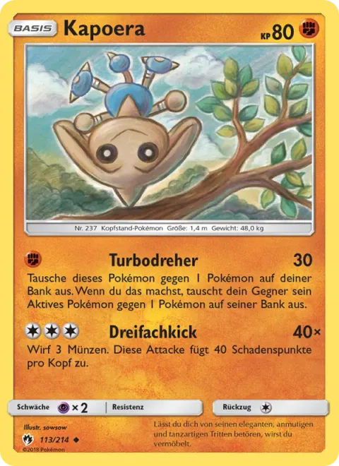 Hitmontop [Rapid Spin | Triple Kick]