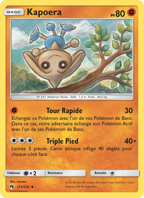 Hitmontop [Rapid Spin | Triple Kick]