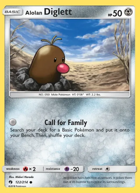 Alolan Diglett [Call for Family]