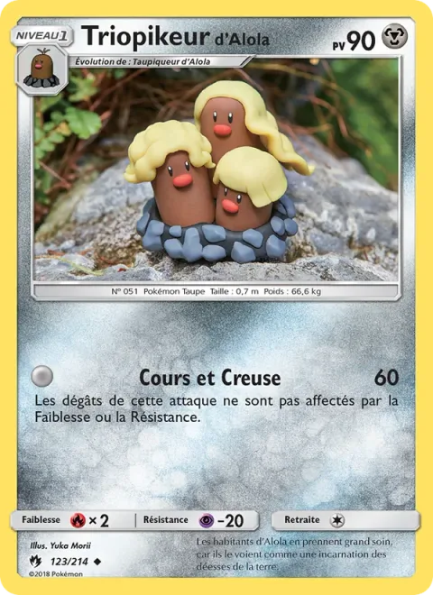 Alolan Dugtrio [Digging Dash]