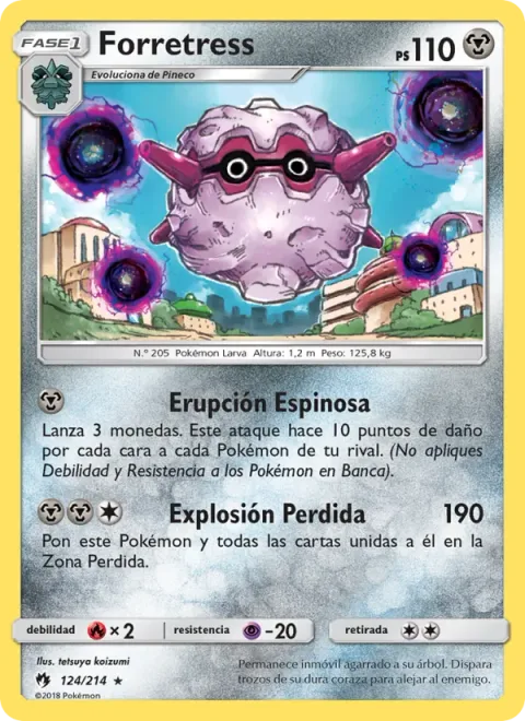 Forretress [Thorny Eruption | Lost Blast]