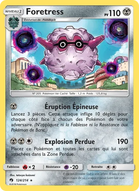 Forretress [Thorny Eruption | Lost Blast]