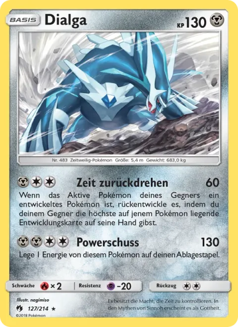Dialga [Turn Back Time | Power Blast]