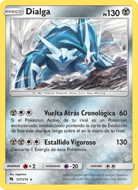 Dialga [Turn Back Time | Power Blast]