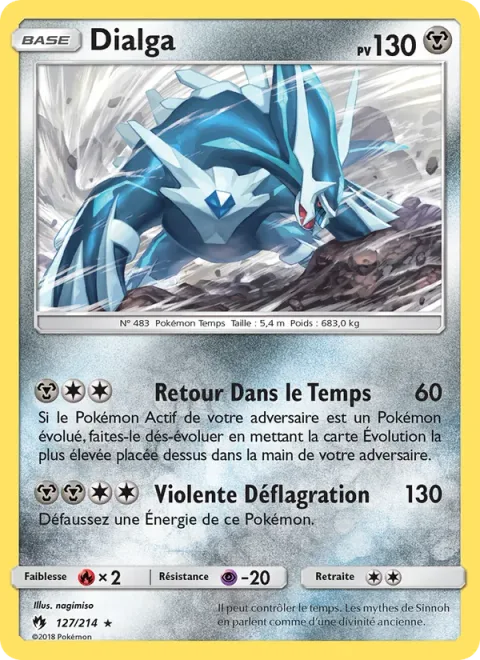 Dialga [Turn Back Time | Power Blast]
