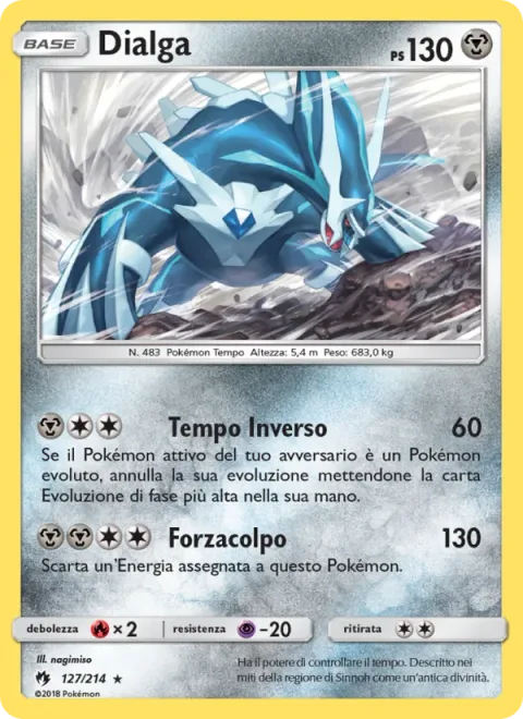 Dialga [Turn Back Time | Power Blast]