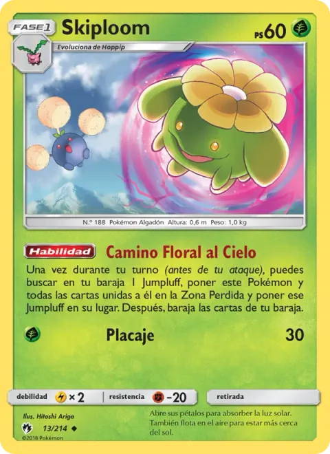 Skiploom [Floral Path to the Sky | Tackle]