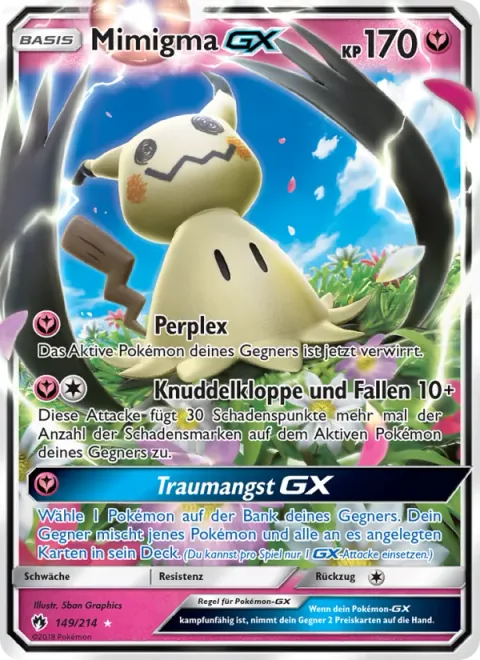 Mimikyu GX [Perplex | Let's Snuggle & Fall | Dream Fear GX]