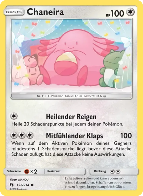 Chansey [Healing Pirouette | Sympathetic Slap]