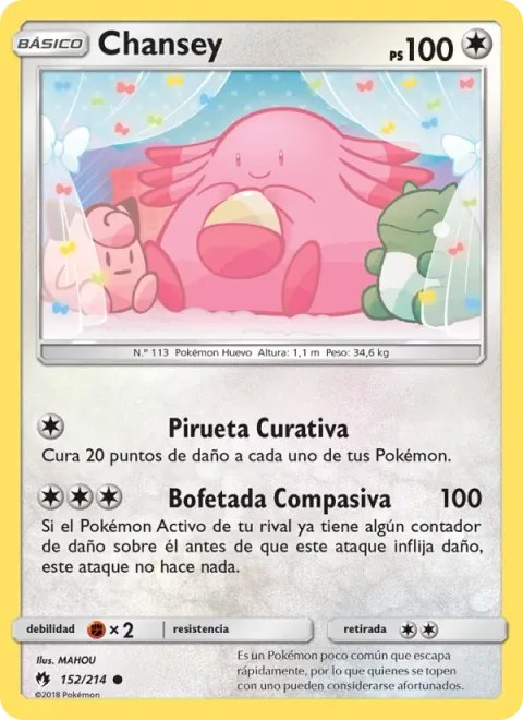 Chansey [Healing Pirouette | Sympathetic Slap]