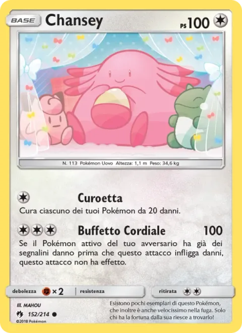 Chansey [Healing Pirouette | Sympathetic Slap]
