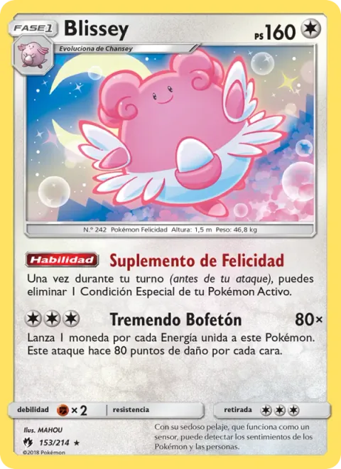 Blissey [Happiness Suplement | Powerful Slap]
