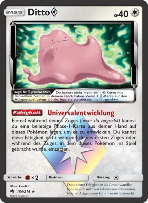 Ditto ◇ [Almighty Evolution | Prism]