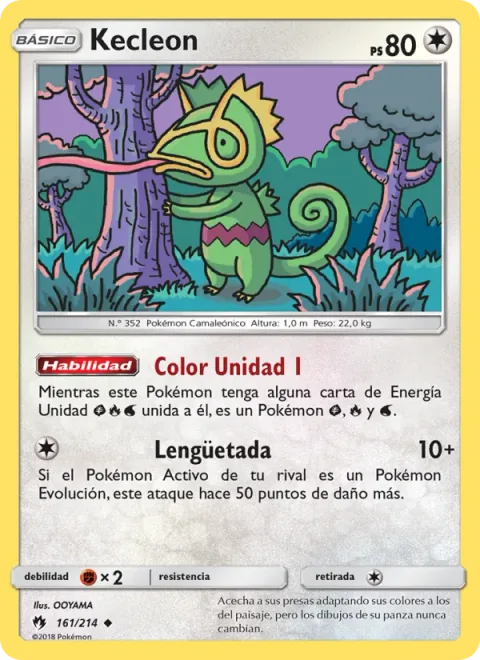 Kecleon [Unit Color I | Tongue Smack]